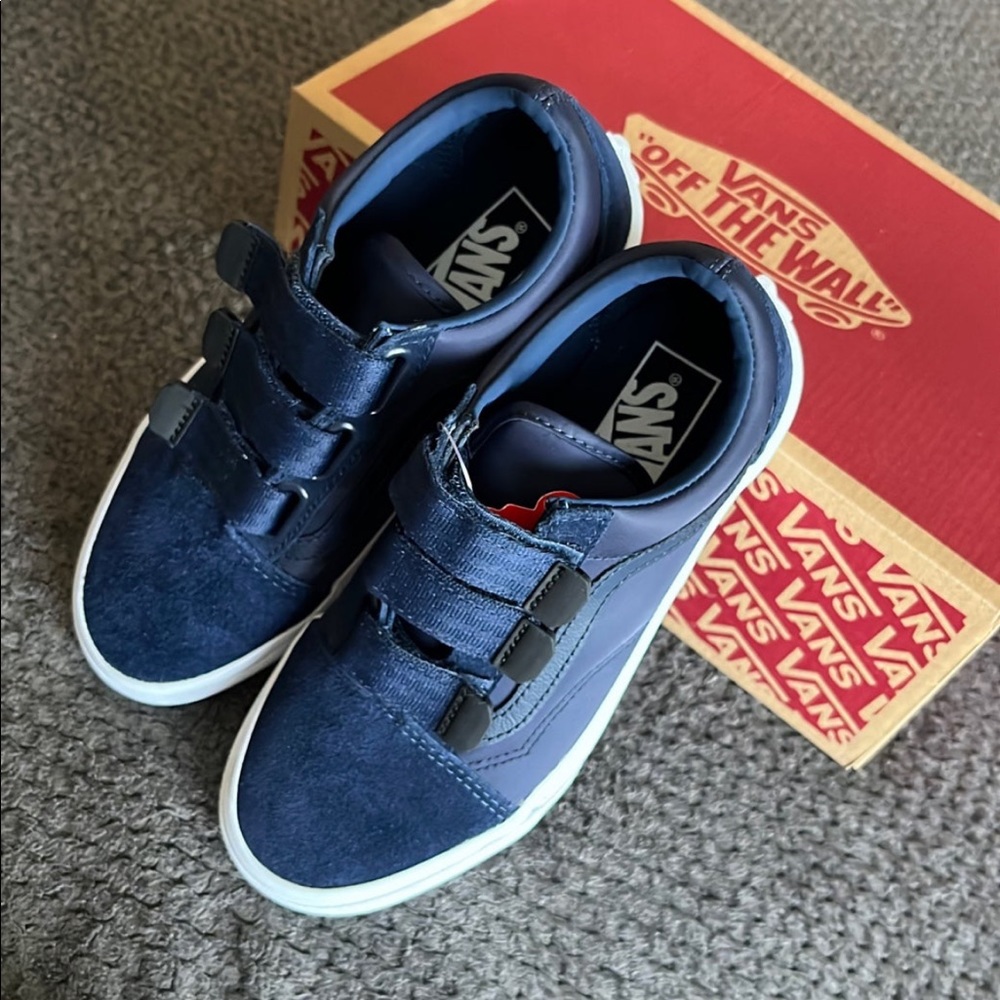 Old skool vans Velcro